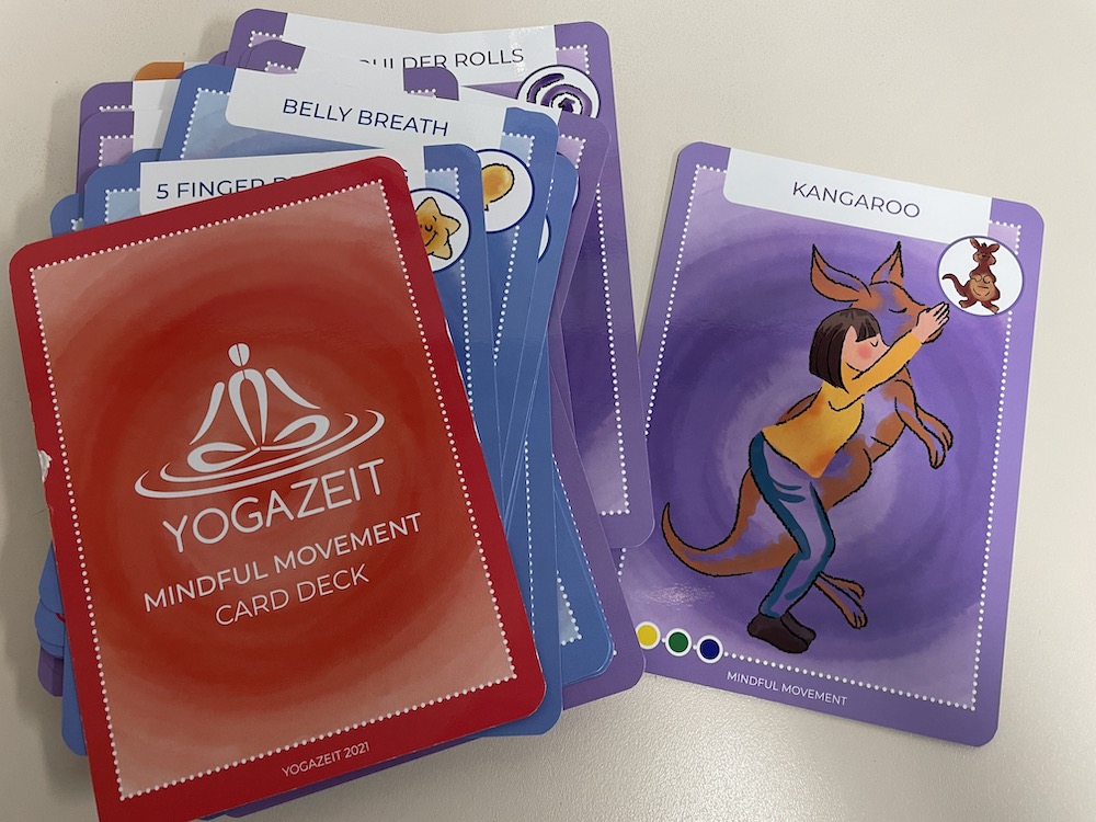 Kangaroo Mindful Movement Card Deck